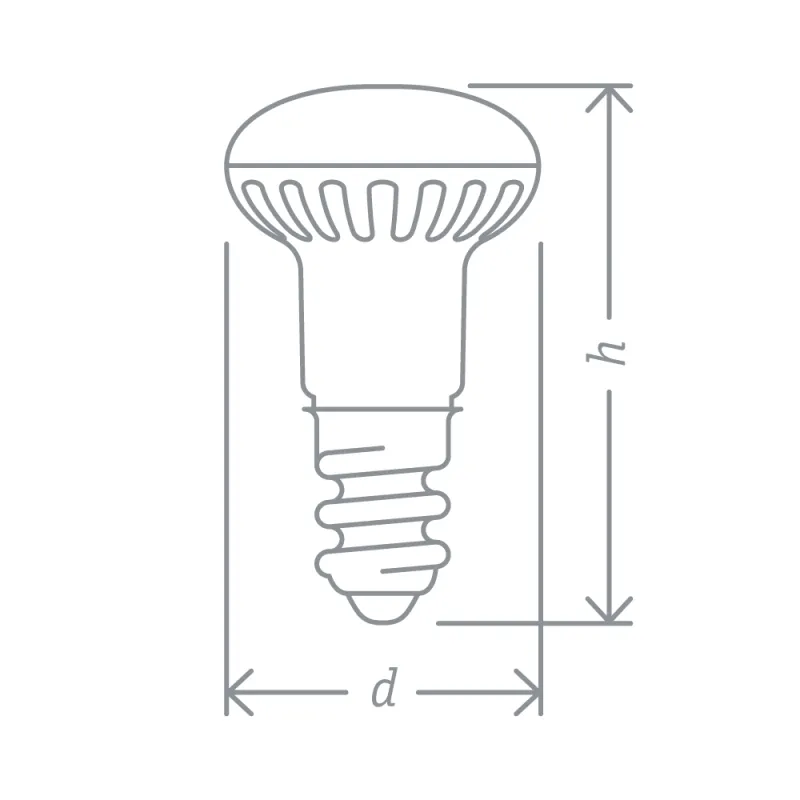 Лампа светодиодная LED 2,5Вт Е14 230В 4000К NLL-R39-2.5-230-4K-E14 рефлекторная | 94134 | Navigator