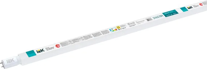 Лампа светодиодная LED T8 линейная 24Вт 230В 4000К G13 | LLE-T8-24-230-40-G13 |IEK