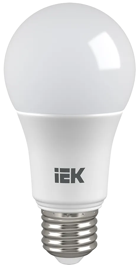 Лампа светодиодная Eco 15Вт A60 грушевидная 4000К нейтр. бел. E27 230В IEK LLE-A60-15-230-40-E27