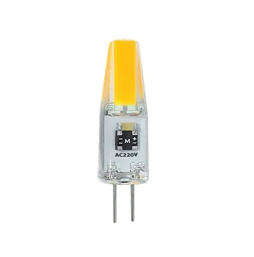 Лампа светодиодная LED 3Вт G4 220В 3000К PLED-G4 COB капсульная | 2857446 | Jazzway