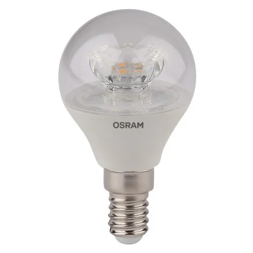 Лампа светодиодная LED STAR Classic P 5, прозрачная колба, Е14 LS CLP40 5, 4W/830 230V CL E1410X1RU 