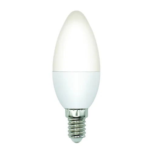 Лампа светодиодная LED-C37-5W/3000K/E14/FR/SLS Форма свеча матовая Теплый (3000K)