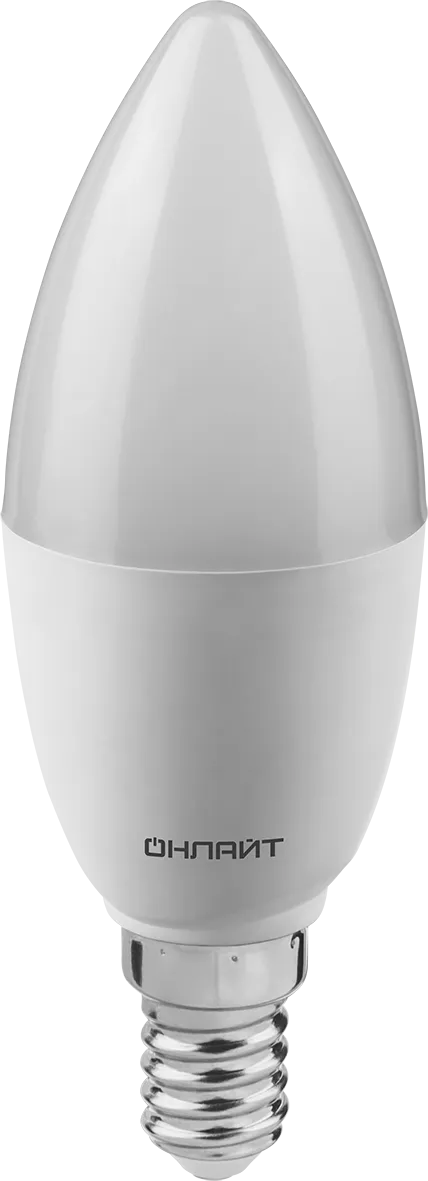 Лампа светодиодная 90 454 OLL-C37-15-230-6.5K-E14-FR ОНЛАЙТ 90454