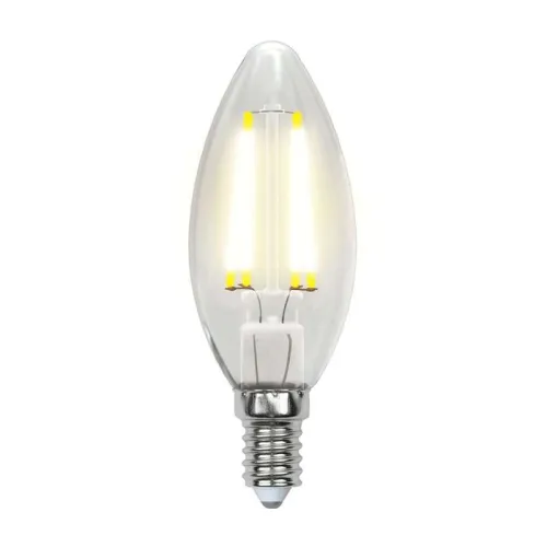 Лампа светодиодная LED-C35-5W/WW/E14/CL/MB GLM10TR форма "свеча" прозр. Multibright свет теплый бел.