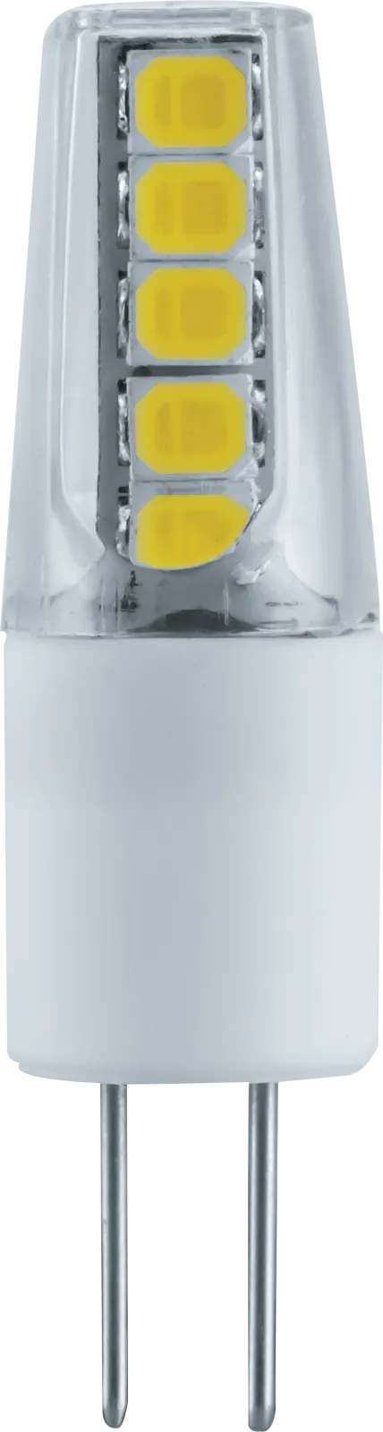 Лампа светодиодная LED 2,5Вт G4 12В 3000К NLL-S-G4-2.5-12-3K капсульная прозрачная | 71265 | Navigat