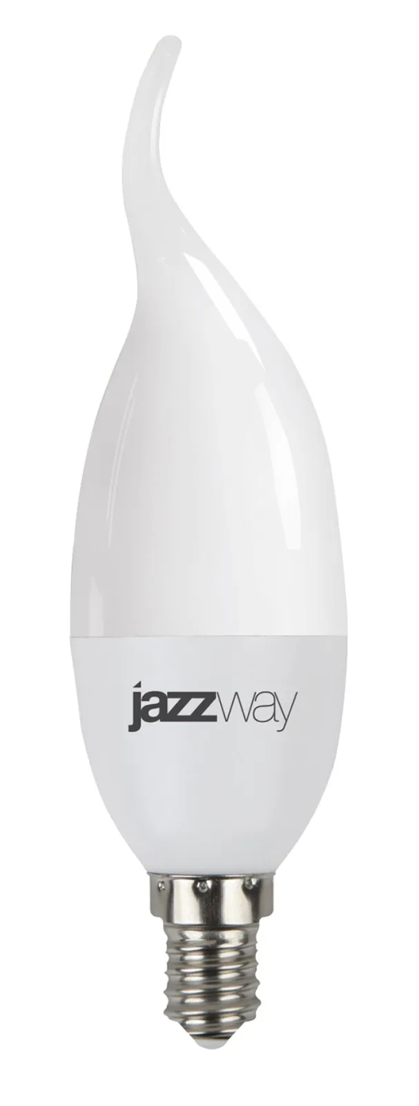 Лампа светодиодная LED 7Вт E14 220В 4000К PLED- SP CA37 свеча на ветру | 1027917-2 | Jazzway