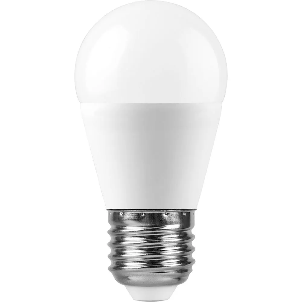 Лампа светодиодная LB-950 13Вт G45 шар 6400К E27 230В FERON 38106