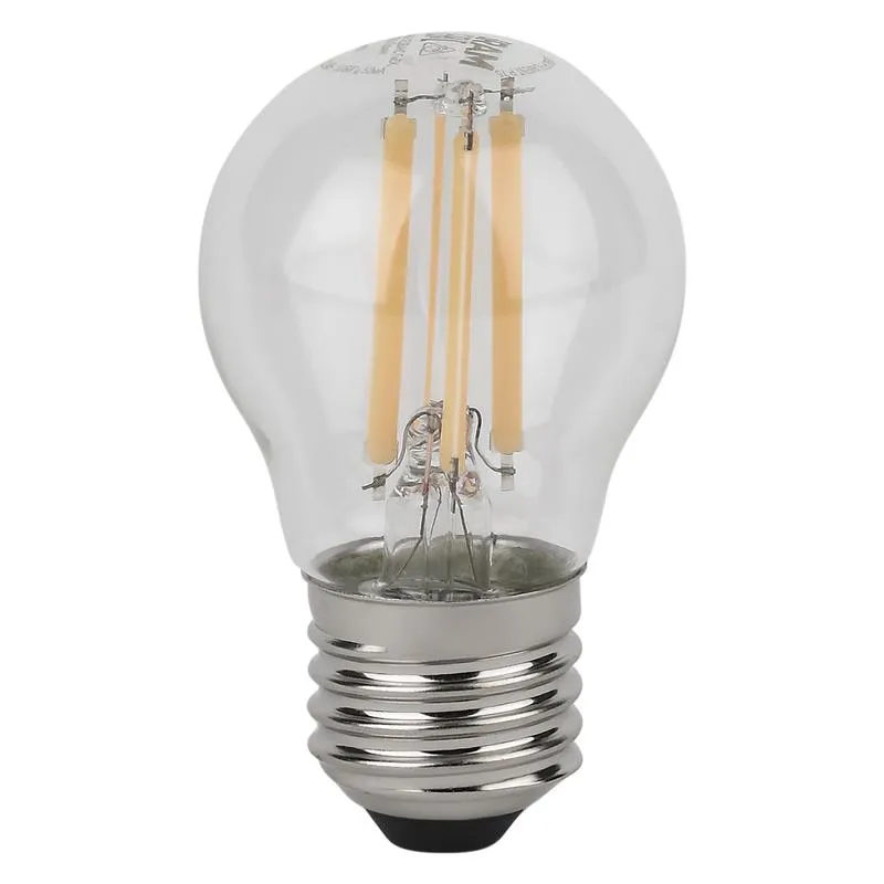 Лампа светодиодная филаментная LSCLP75 6W/865 230VFILCL 6Вт 6500К холод. бел. E27 806лм P угол пучка