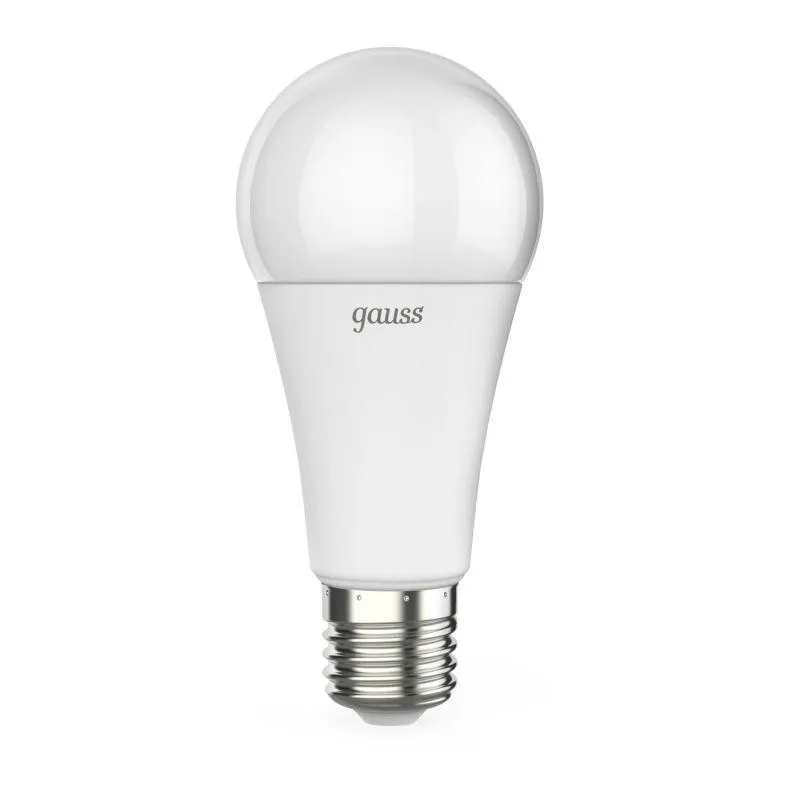 Лампа светодиодная Black 16Вт A60 грушевидная 4100К нейтр. бел. E27 1520лм GAUSS 102502216