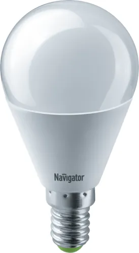 Лампа светодиодная LED 5Вт Е14 230В 4000К NLL-P-G45-5-230-4K-E14 шарик матовый | 94478 | Navigator