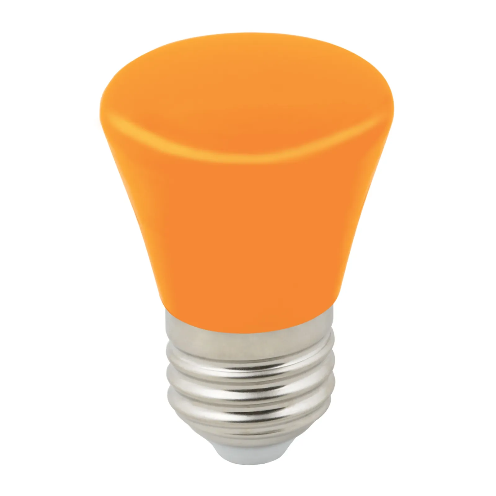 Лампа светодиодная LED-D45-1W/ORANGE/E27/FR/С BELL Колокольчик 1Вт матовая оранж. E27 декоративная (