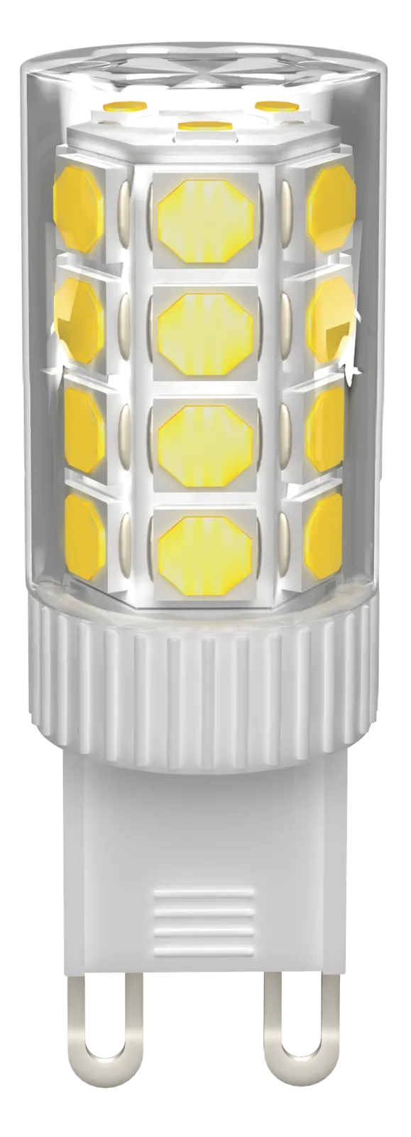 Лампа светодиодная CORN капсула 3,5Вт 230В 3000К керамика G9  | LLE-CORN-4-230-30-G9 | IEK