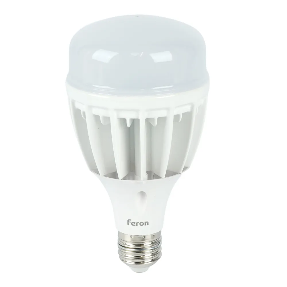 Лампа светодиодная LB-65 50Вт T100 6400К E27-E40 230В FERON 25539