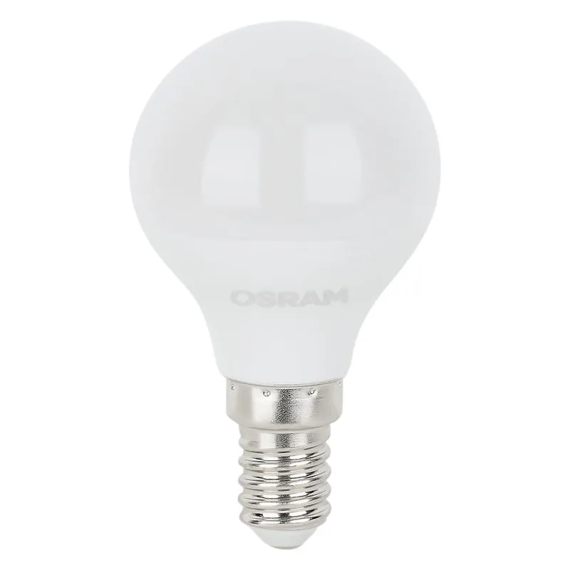Лампа светодиодная 7 Вт E14 6500 K 250 Lm 180 град. LED Star OSRAM 4058075696013