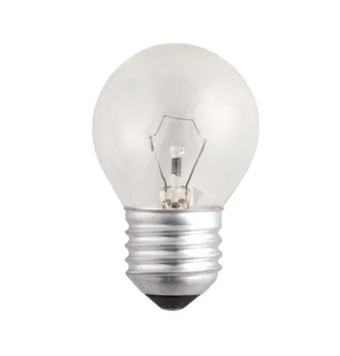 Лампа накаливания ЛОН  40Вт Е27 240В P45 clear | 3320263 | Jazzway