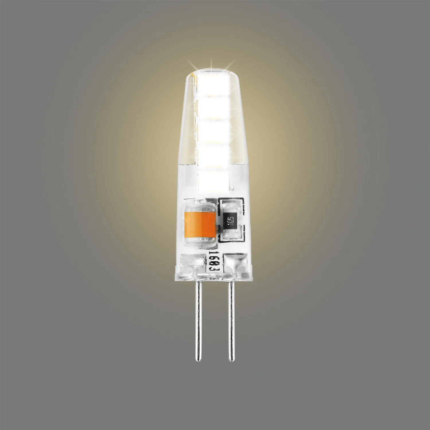 Лампа Gauss Basic G4 AC220-240V 2W 180lm 3000K силикон LED 1/20/200 1169712