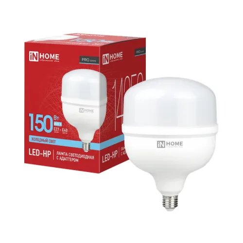 Лампа светодиодная LED-HP-PRO 150Вт грушевидная 6500К холод. бел. E27 14250лм 150-275В с адаптером E