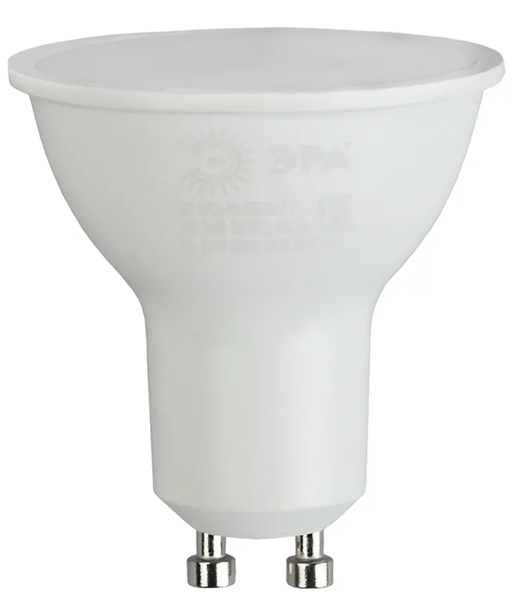 Лампа светодиодная ЭКО LED MR16-9W-865-GU10 R (диод, софит, 9Вт, хол, GU10) | Б0045352 | ЭРА