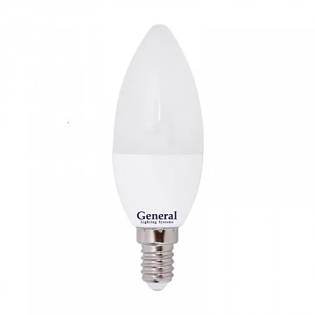 Лампы General LED GLDEN-CF- 7-230-E14-6500 (638100)