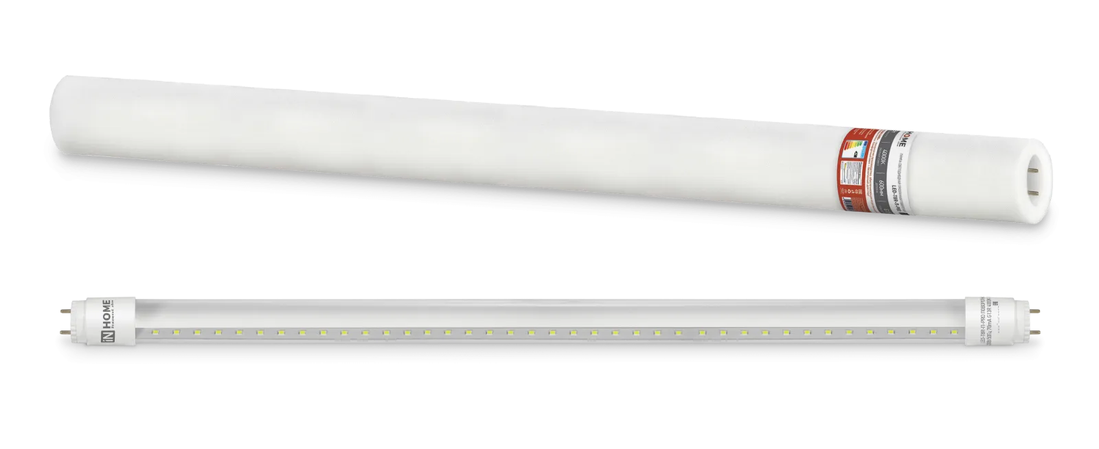 Лампа светодиодная LED-T8R-П-PRO 10Вт линейная прозрачная 4000К нейтр. бел. G13R 1000лм 150-275В 600