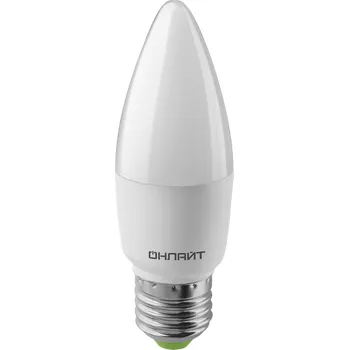 Лампа светодиодная 90 539 OLL-C37-9-230-2.7К-E27-FR PRO 90-240В ОНЛАЙТ 90539