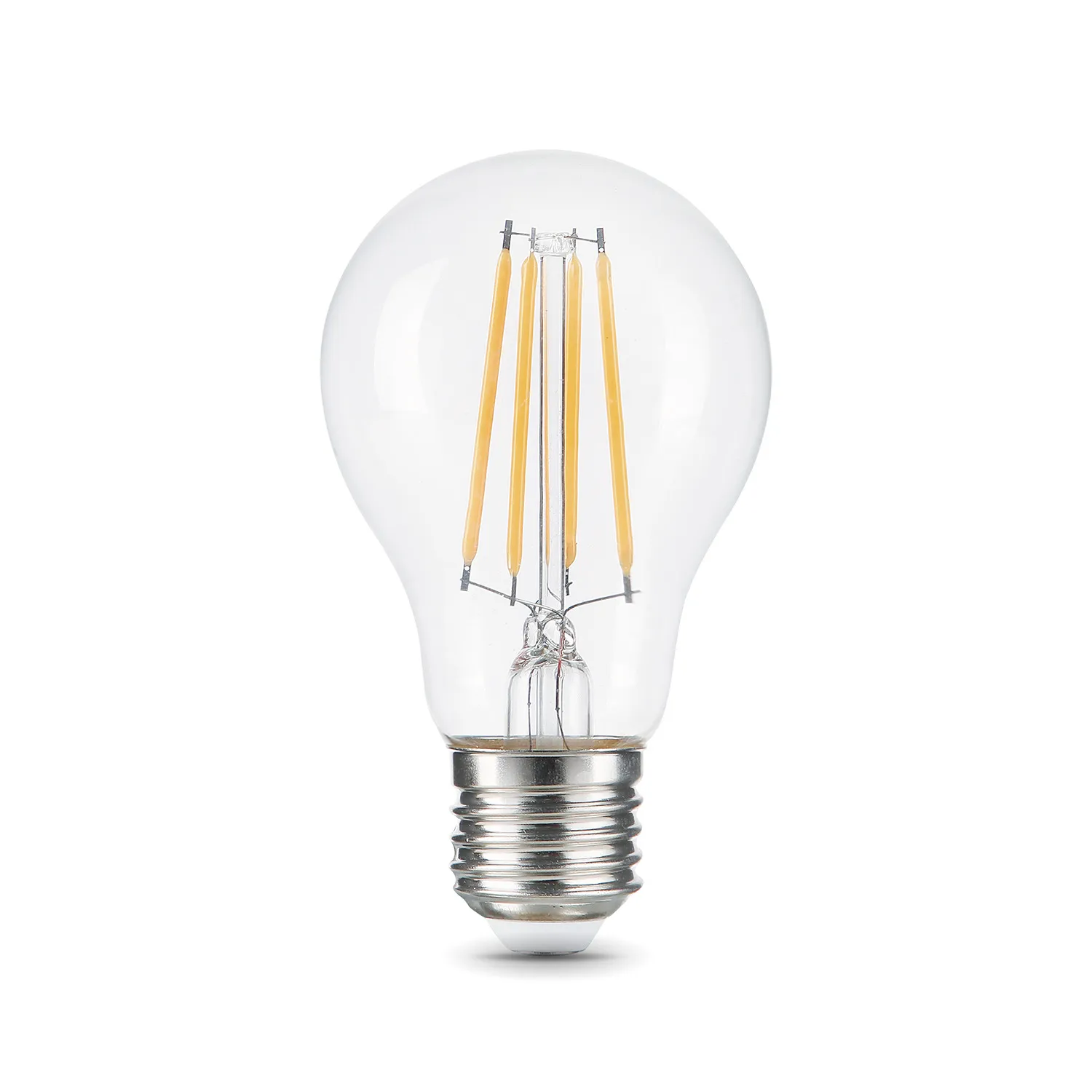 Лампа светодиодная филаментная Black Filament 12Вт A60 грушевидная 2700К тепл. бел. E27 1200лм GAUSS