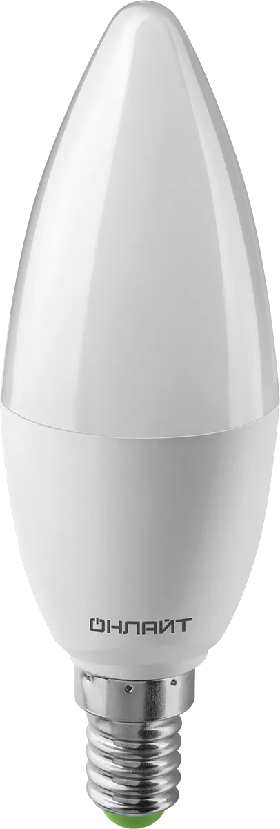 Лампа светодиодная 90 415 OLL-C37-13-230-4K-E14-FR (PRO 90-240В) ОНЛАЙТ 90415
