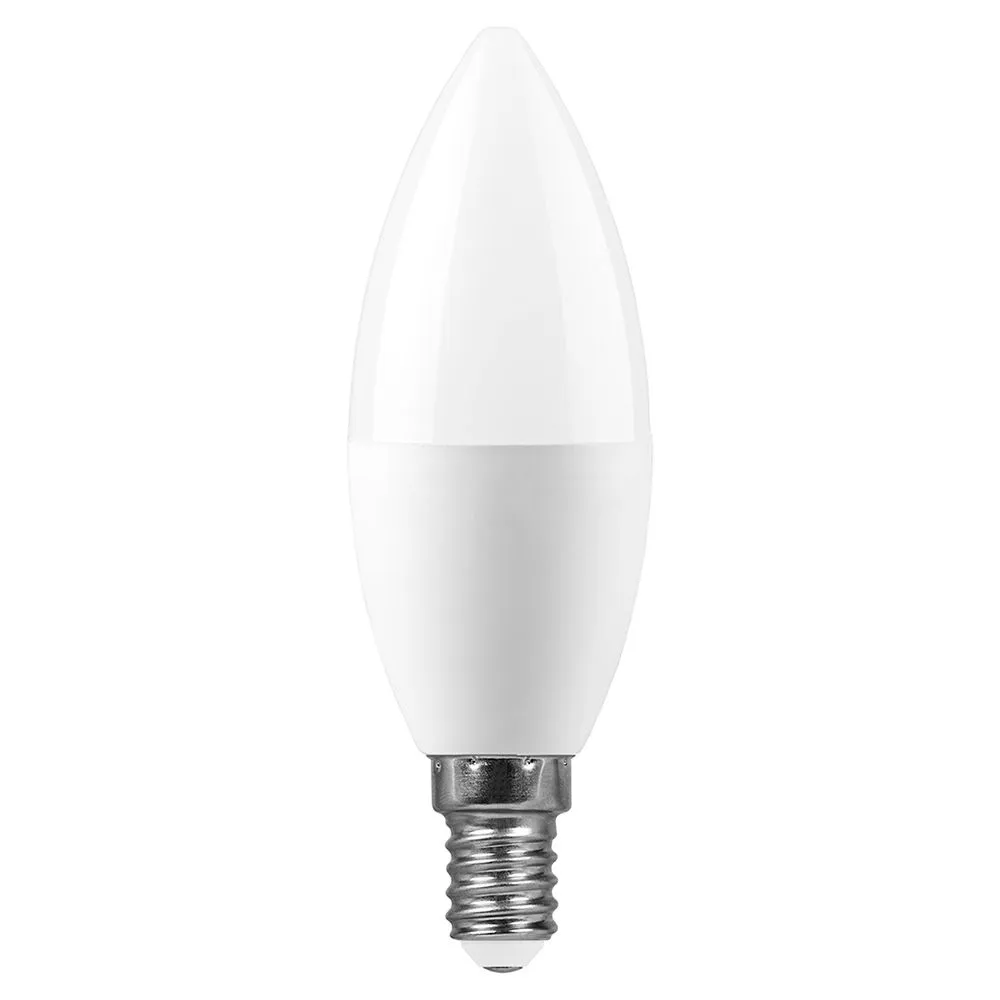 Лампа светодиодная LB-770 11Вт C37 свеча 2700К E14 230В FERON 25941