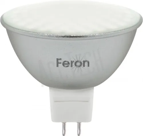 Лампа LED JCDR 5W 6400К G5.3 матовая Feron (LB 24)