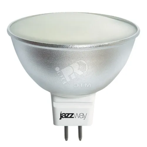 Лампа светодиодная LED 6Вт GU5.3 теплый