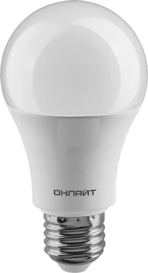 Лампа светодиодная 61 157 OLL-A60-20-230-2.7K-E27 20Вт грушевидная ОНЛАЙТ 61157