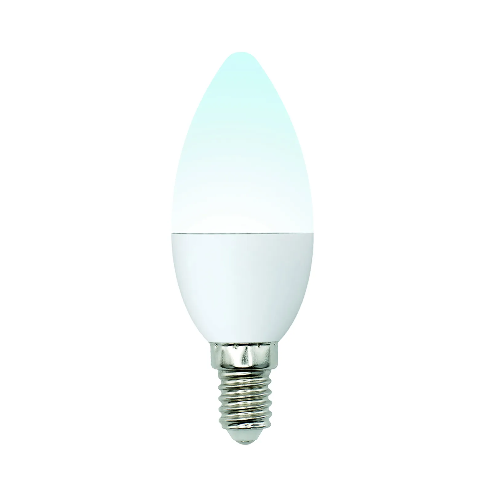 Лампа светодиодная LED-C37-6W/NW/E14 /FR/MB PLM11WH Multibright 6Вт свеча матовая 4000К нейтр. бел. 