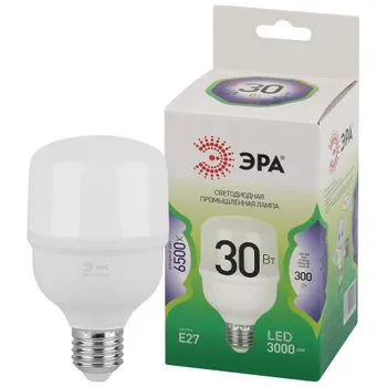 Лампа светодиодная GREEN LINE POWER T70-30W-865-E27 GL Е27 30Вт колокол свет холод. Эра Б0067061