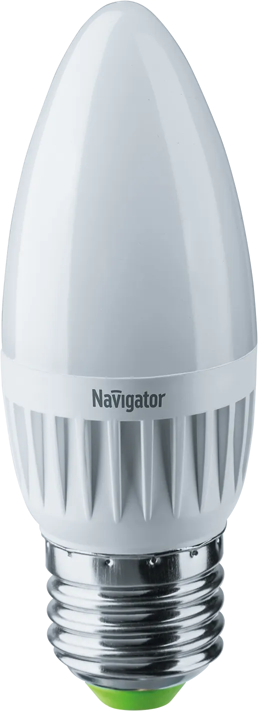 Лампа светодиодная LED 7Вт Е27 230В 4000К NLL-C37-7-230-4K-E27-FR свеча матовая | 94494 | Navigator