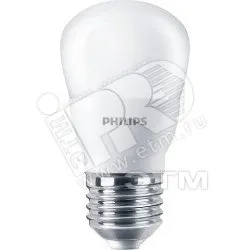 Лампа светодиодная LED 4(40)вт P45 E27 230в холодный матовая