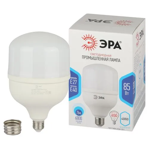 Лампа светодиодная LED POWER T140-85W-4000-E27/E40 (диод, колокол, 85Вт, нейтр, E27/E40) | Б0032087 