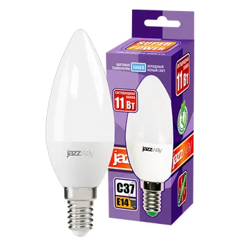 Лампа светодиодная PLED- SP C37 11w E14 5000K 230/50 | .5019218 | Jazzway