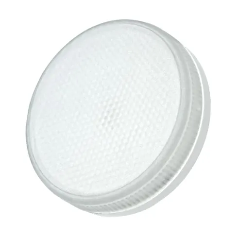 Лампа светодиодная LED 6Вт GX53 220В 5000К PLED- ECO-GX53 FROST таблетка (плоский цилиндр) | 2852007