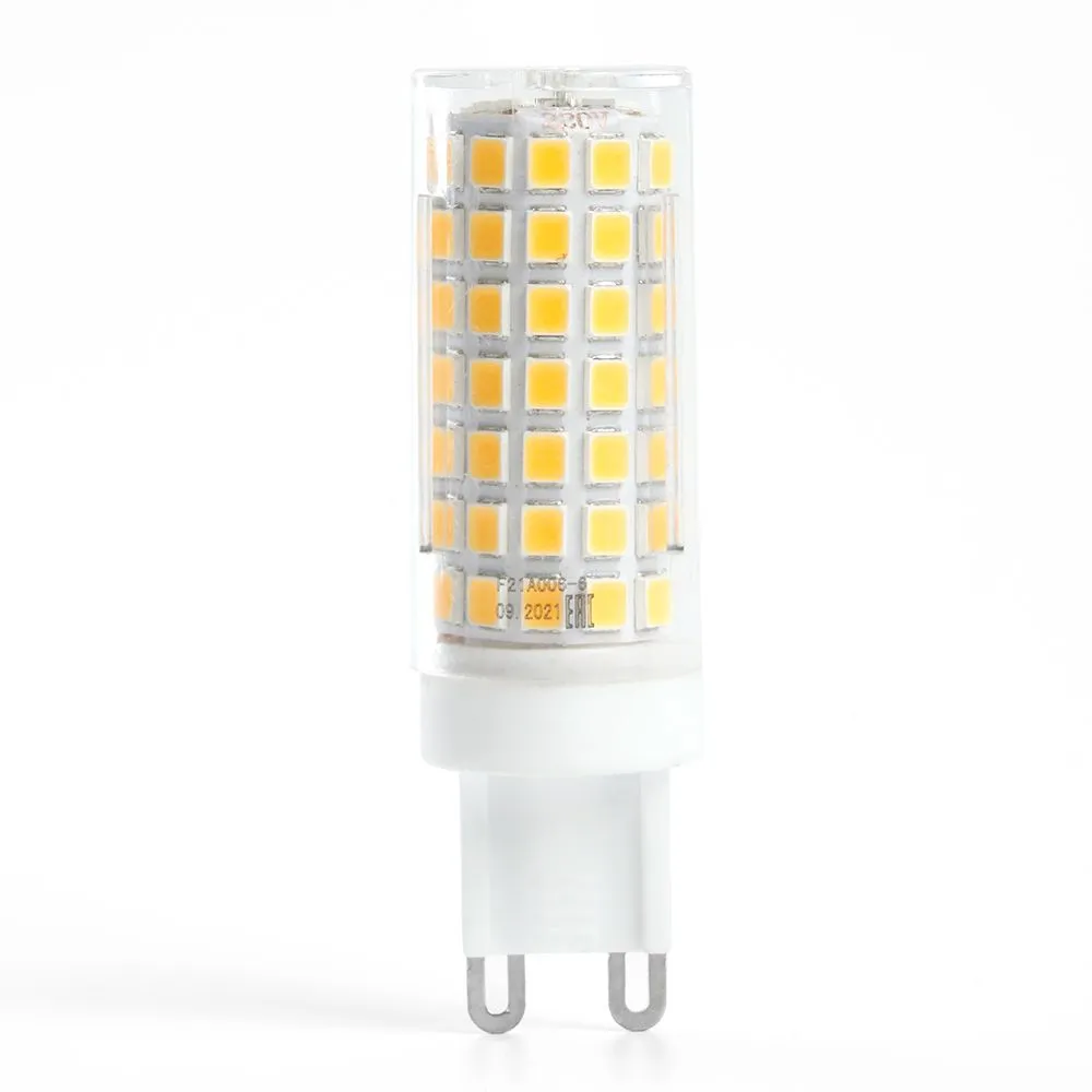 Лампа светодиодная LB-434 9Вт JCD 6400К G9 230В FERON 38148