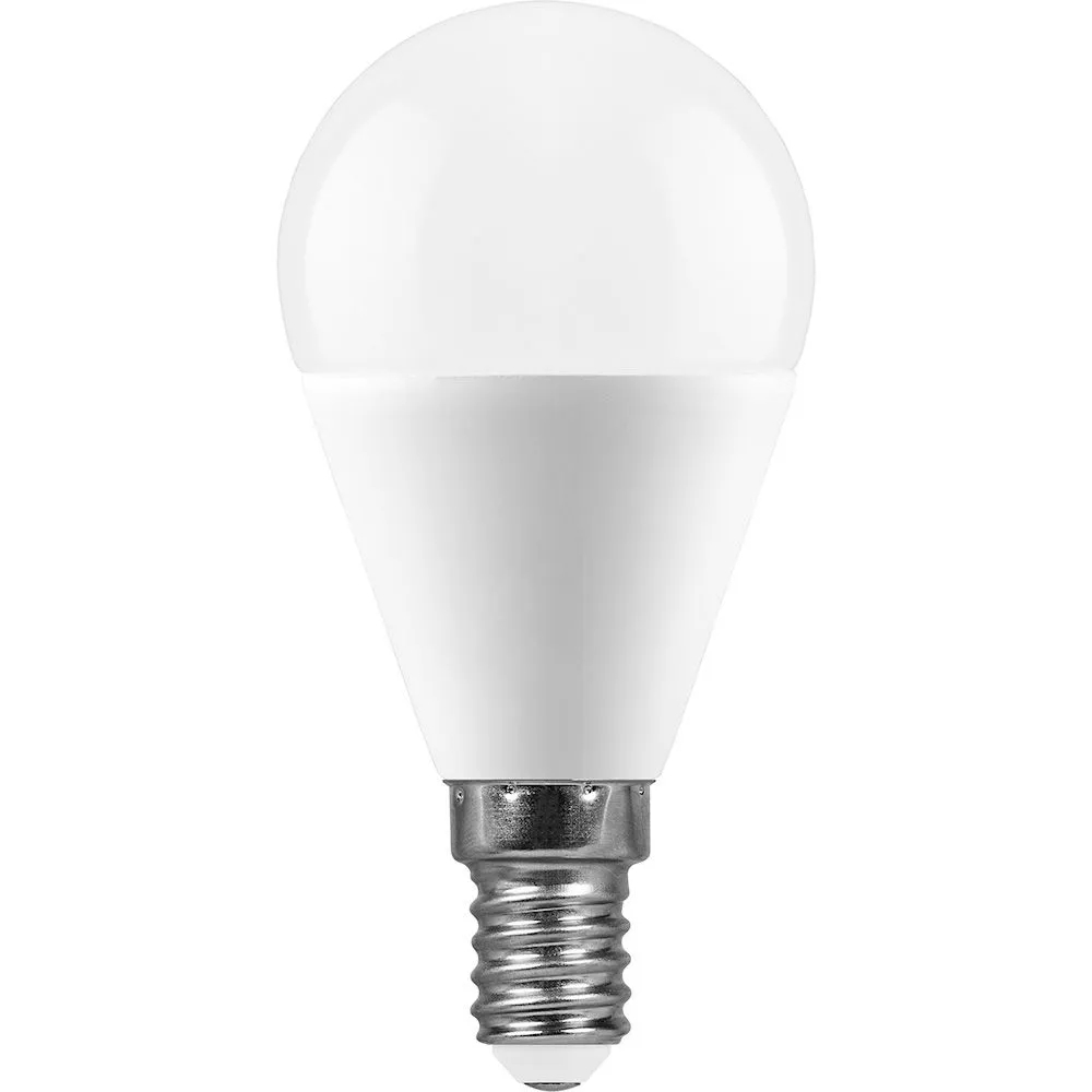 Лампа светодиодная LB-950 13Вт G45 шар 4000К E14 230В FERON 38102