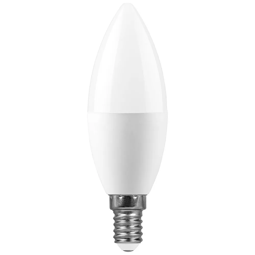 Лампа светодиодная LB-770 11Вт C37 свеча 4000К E14 230В FERON 25942