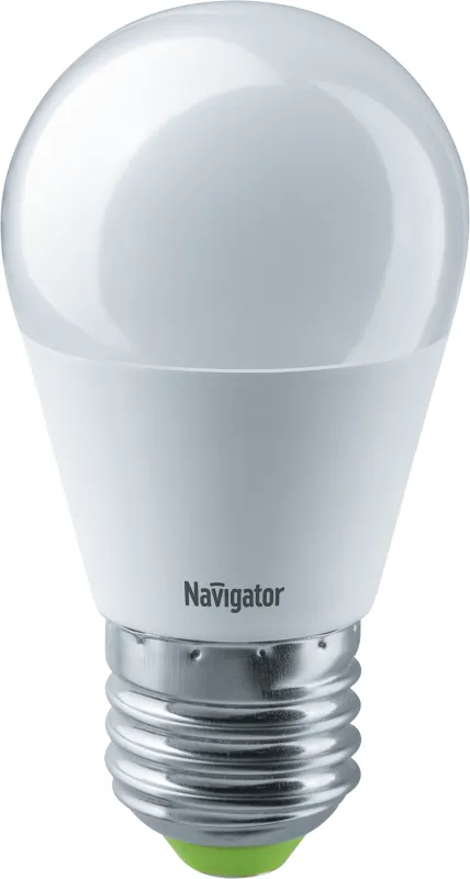 Лампа светодиодная LED 5Вт Е27 230В 2700К NLL-P-G45-5-230-2.7K-E27 шарик матовый | 94477 | Navigator