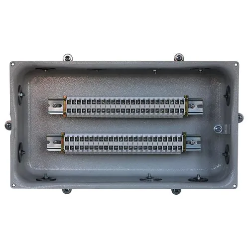 Коробка клеммная КЗНА-48 У2 48 зажимов IP54 (заглушка резиновая "пирамидка") Электротехник ET013202