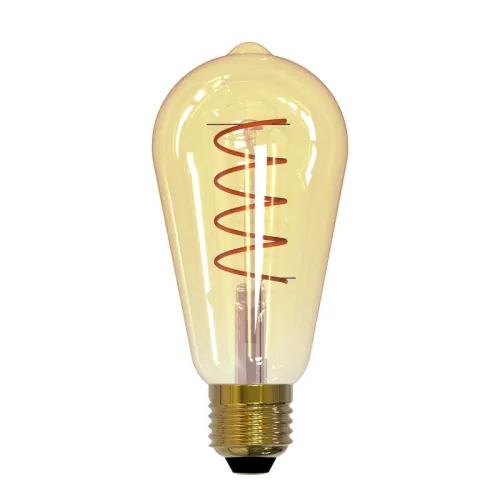Лампа светодиодная LED-ST64-4W/GOLDEN/E27/CW GLV22GO картон Uniel UL-00001819