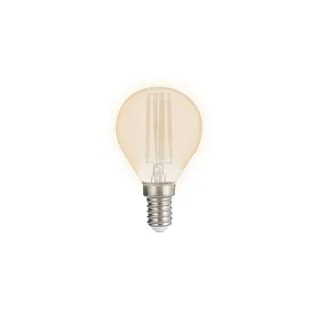 Лампа светодиодная филаментная PLED OMNI 8Вт G45 4000К нейтр. бел. E14 230В/50Гц Gold JazzWay 502163