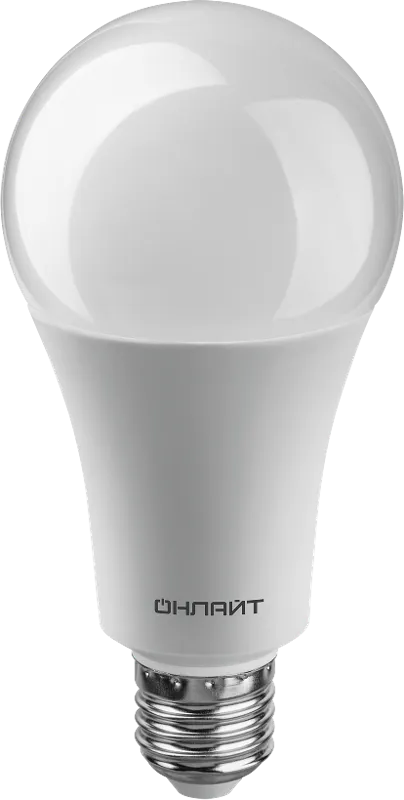 Лампа светодиодная OLL-A70-25-230-4K-E27 | 61954 | ОНЛАЙТ