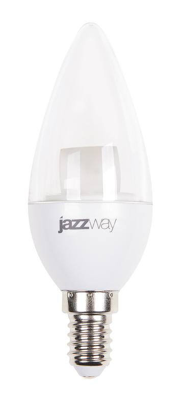 Лампа светодиодная 7 Вт E14 3000 K 540 Lm 320 град PLED Power JAZZWAY .2853097