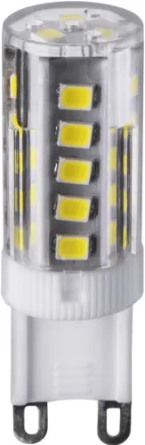 Лампа светодиодная LED 3Вт G9 230В 4000К NLL-P-G9-3-230-4K капсульная прозрачная | 71994 | Navigator