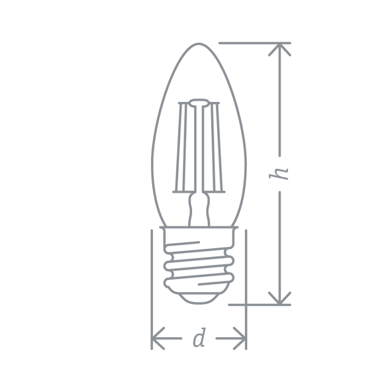 Лампа светодиодная NLL LED NLL-F-C35-6-230-4K-E27 | 14008 | Navigator