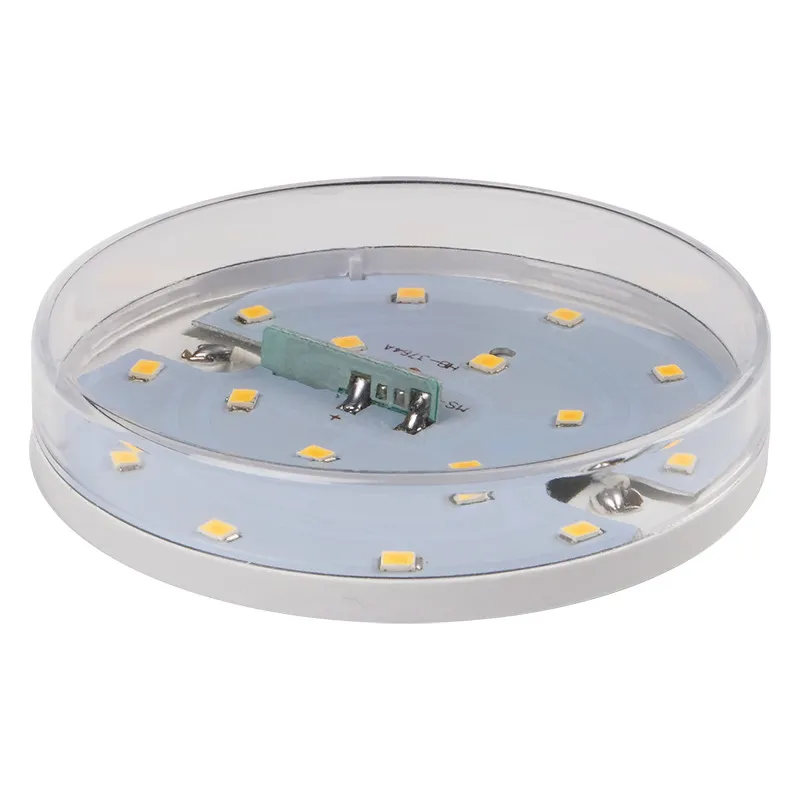 Лампа светодиодная PLED-ECO 6Вт таблетка прозрачная 3000К тепл. бел. GX53 510лм 230В JazzWay 2851970